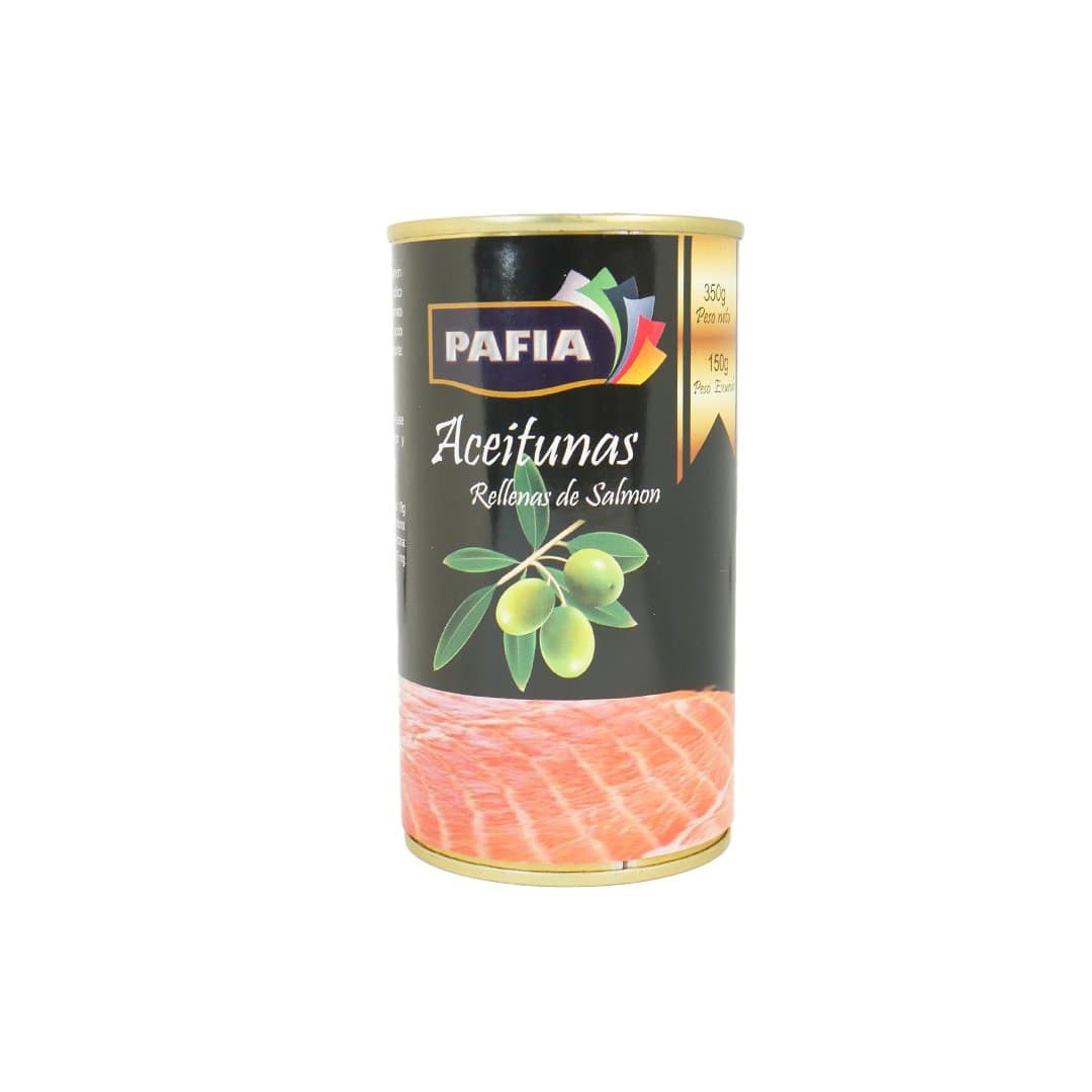 ACEITUNAS RELL SALMON PAFIA 350GR foto
