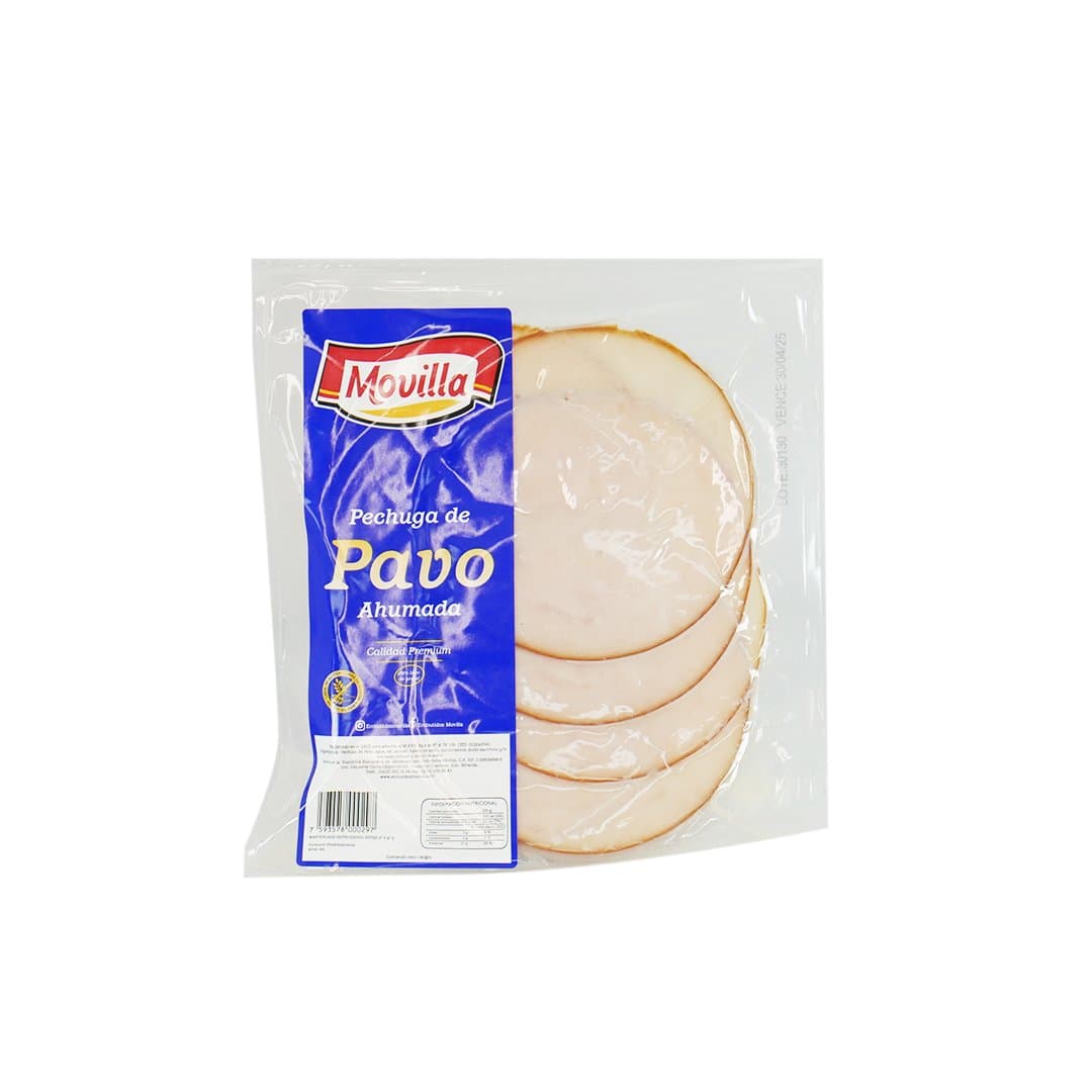 PECHUGA DE PAVO AHUMADO REB MOVILLA 0.140GR foto