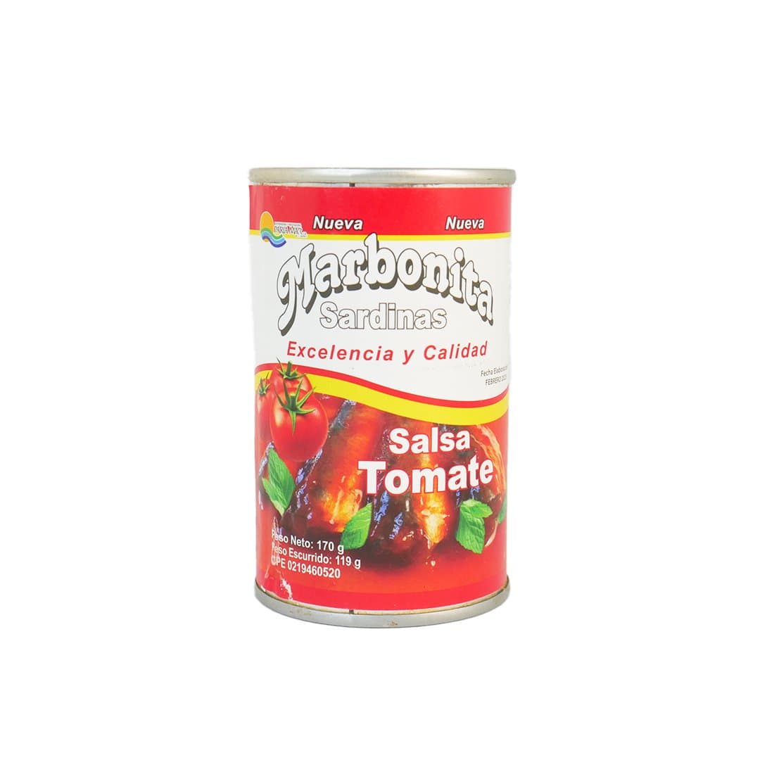 SARDINA SALSA DE TOMATE MARBONITA 170GR* foto